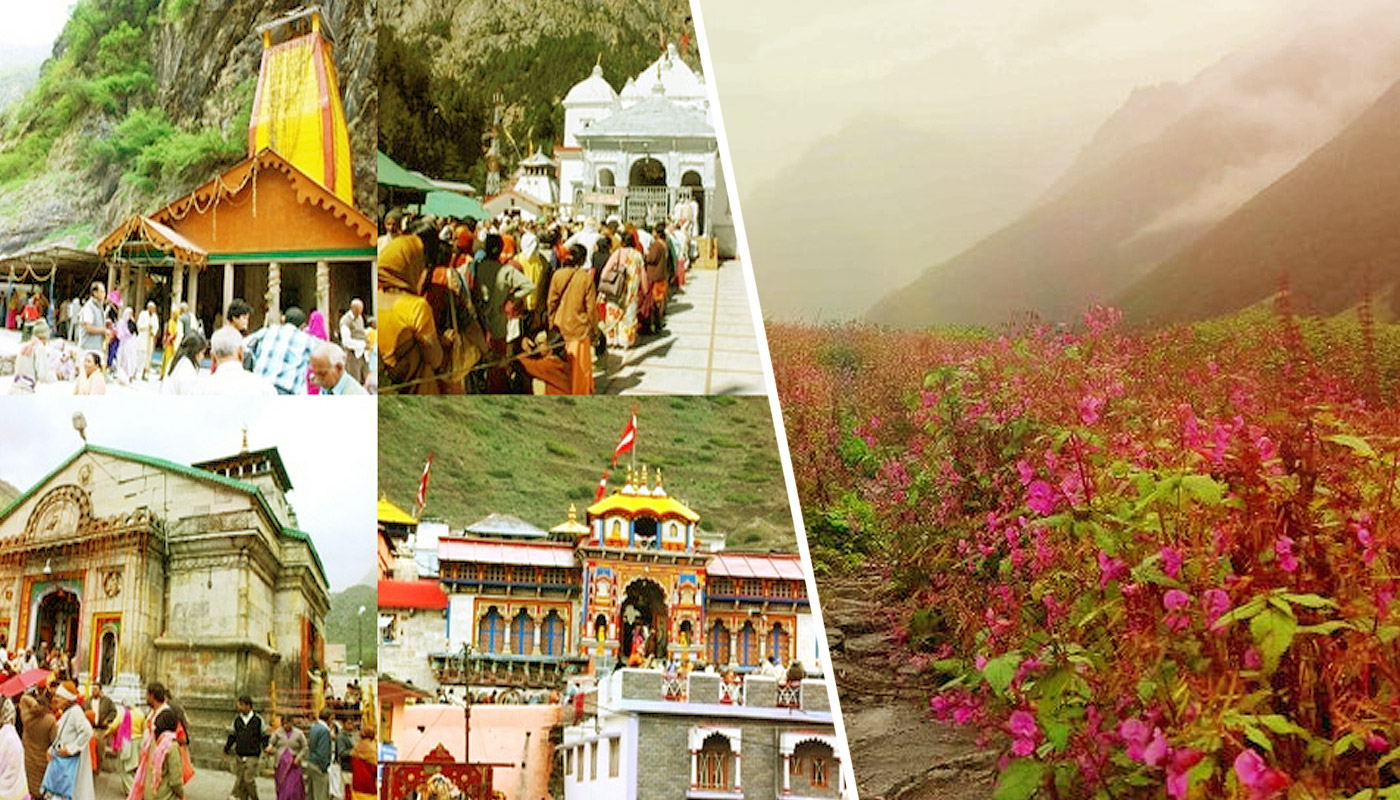 Chardham Yatra With Valley Flower Tour Package