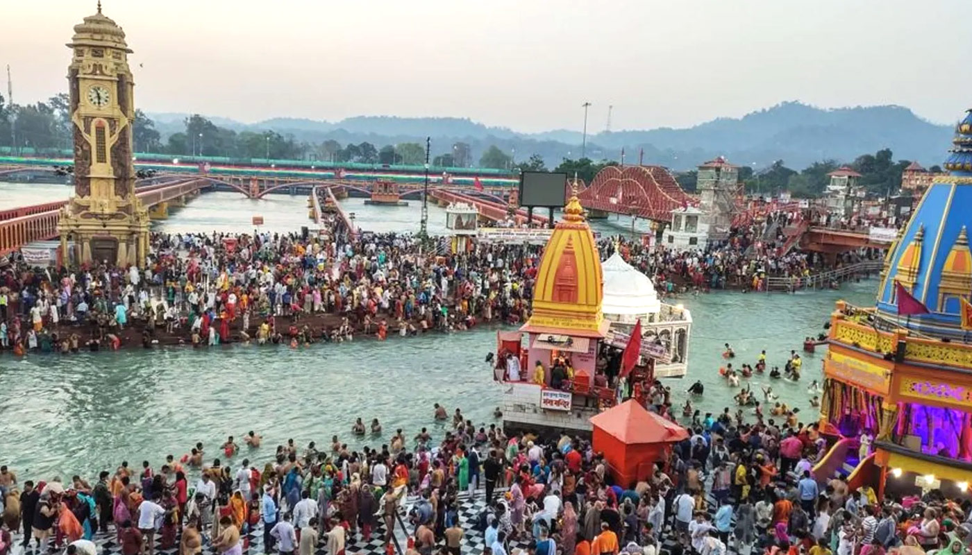 Haridwar Bathing Festival In Ganga